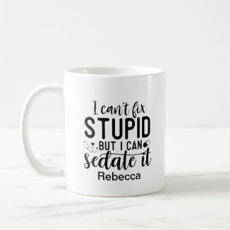 Es ist lustig, dass ich das stupide medizinische P Kaffeetasse