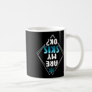 Es ist lustig, dass meine Skier Ok Winter Ski Skif Kaffeetasse