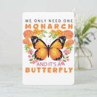 Es ist lustig, dass wir nur einen Monarchen brauch