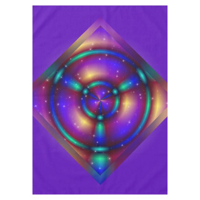 ES IST MAGIC Apopphysis Fraktal I + Ihre Idee Tischdecke (Vorderseite)