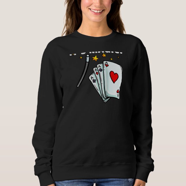 Es ist Magier Raglan Magie Sweatshirt (Vorderseite)