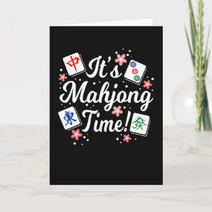 Es ist Mahjong Zeit für alle Mahjong Queens & PLer Karte
