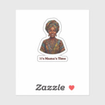 Es ist Mamas Zeit - African Queen Heritage-Tasche