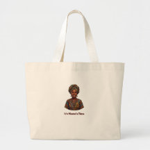 Es ist Mamas Zeit - African Queen Heritage-Tasche