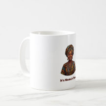 Es ist Mamas Zeit - African Queen Heritage-Tasche