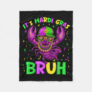 Es ist Mardi Gras Bruh 67 Six Seven Crawfish Perle Fleecedecke