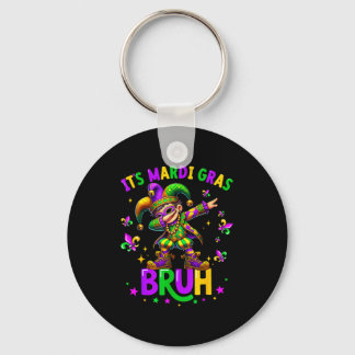 Es ist Mardi Gras Bruh Dabbing Leprechaun Narr Neu Schlüsselanhänger