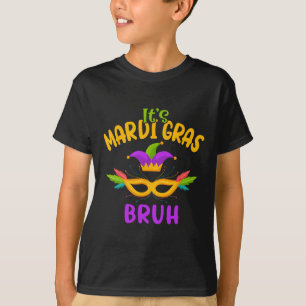 Es ist Mardi Gras Bruh Karneval Party Maske Kinder T-Shirt