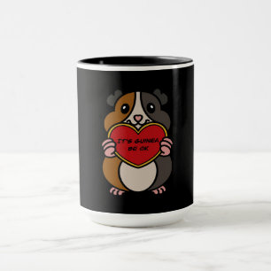 Es ist Meerschweinchen-Herz OK   Süßes Meerschwein Tasse