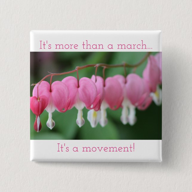 Es ist mehr, als ein März… es eine Bewegung ist! Button (Vorderseite)