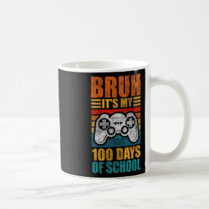 Es ist mein 100. Schultag Gamer Boy 100. Tag Kaffeetasse