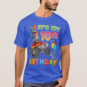 Es ist mein 10. Geburtstag 10-jähriges Dinosaurier T-Shirt