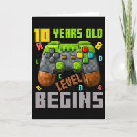 Es ist mein 10. Geburtstag Pixel Gaming Controller