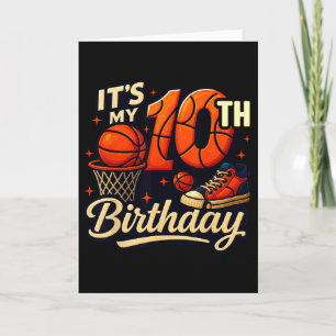 Es ist mein 10. Geburtstag Sketll Fan 10 Jahre alt Karte