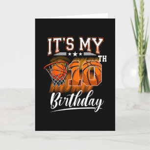 Es ist mein 10. Geburtstag Sketll Thema 10 Jahre a Karte