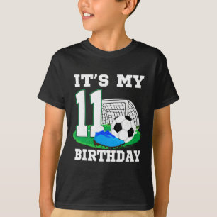 Es ist mein 11. Geburtstag Fußball 11. Party Junge T-Shirt