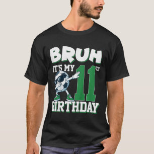 Es ist mein 11. Geburtstag, Junge Fußball Footbyll T-Shirt
