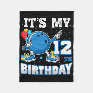 Es ist mein 12. Geburtstag, der 12 Jahre alter Bow Fleecedecke