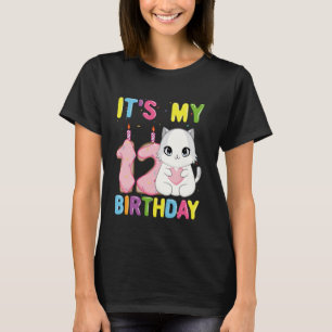 Es ist mein 12. Geburtstag Mädchen 12 Jahre alte R T-Shirt