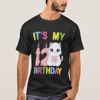 Es ist mein 12. Geburtstag Mädchen 12 Jahre alte R T-Shirt