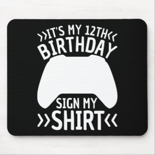 Es ist mein 12. Geburtstag, mein Shirt 12 Jahre al Mousepad