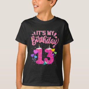 Es ist mein 13. Geburtstag Doughnut Happy 13 Years T-Shirt