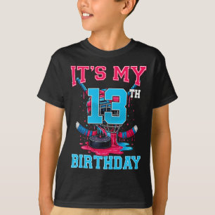 Es ist mein 13. Geburtstag Hockey 13 Jahre alter E T-Shirt