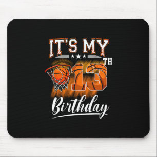 Es ist mein 13. Geburtstag Sketll Thema 13 Jahre a Mousepad