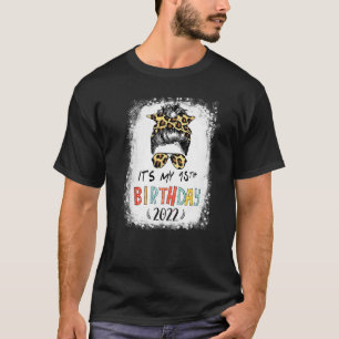Es ist mein 15. Geburtstag Mädchen Leopard Messy B T-Shirt