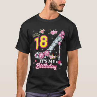Es ist mein 18. Geburtstag 18 Jahre alter Königin  T-Shirt