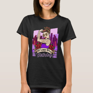 Es ist mein 18. Geburtstag Leopard Design T-Shirt
