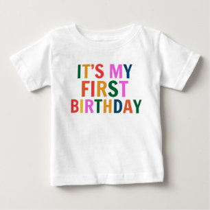 Es ist mein 1. Geburtstag Baby T-shirt
