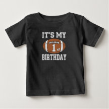 Es ist mein 1. Geburtstag Fußball-Design