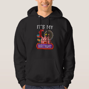 Es ist mein 1. Geburtstag Ringmaster-Zirkus-Thema Hoodie