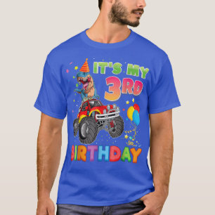 Es ist mein 3. Geburtstag 3 Jahre altes Dinosaurie T-Shirt