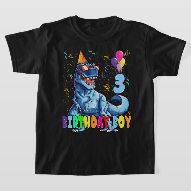 Es ist mein 3. Geburtstag Shirt Dinosaurier Party  (Ablage )