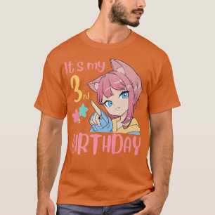 Es ist mein 3. Geburtstagsgeschenk Anime zum Gebur T-Shirt