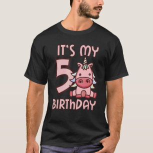 Es ist mein 5. Geburtstag Niedlich 5 Jahre alter G T-Shirt