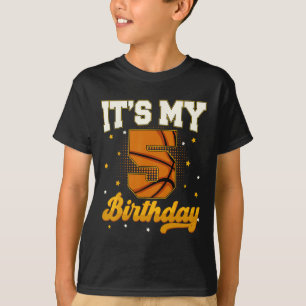Es ist mein 5. Geburtstag Sketll Junge 5 Jahre alt T-Shirt