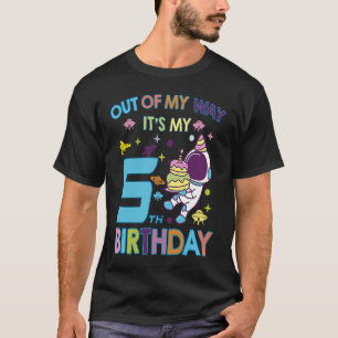 es ist mein 5. Geburtstagsastronaut zum Geburtstag T-Shirt