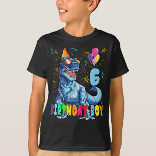 Es ist mein 6. Geburtstag Shirt Dinosaurier Party