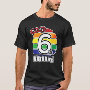 Es ist mein 6. Geburtstags-Funny-Party T-Shirt