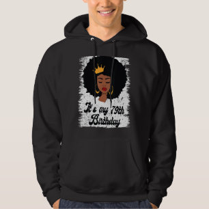Es ist mein 79. Geburtstag, Black Afro Queen zum G Hoodie