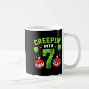 Es ist mein 7. Geburtstag Junge Gamer Creen’ wird Kaffeetasse