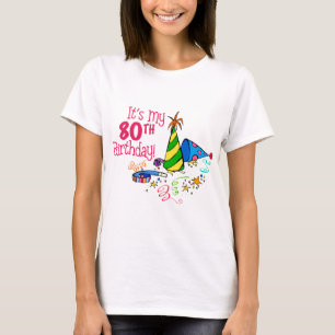 Es ist mein 80. Geburtstag (Party-Hüte) T-Shirt