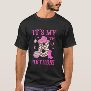 Es ist mein 8. Geburtstag Rodeo Western Cowgirl 8 T-Shirt