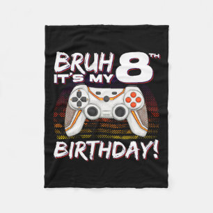 Es ist mein 8. Geburtstagsvideospiel 8. Geburtstag Fleecedecke