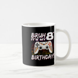 Es ist mein 8. Geburtstagsvideospiel 8. Geburtstag Kaffeetasse
