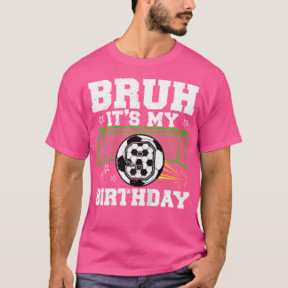 Es ist mein 9. Geburtstag Junge Fußball 9 Jahre al T-Shirt