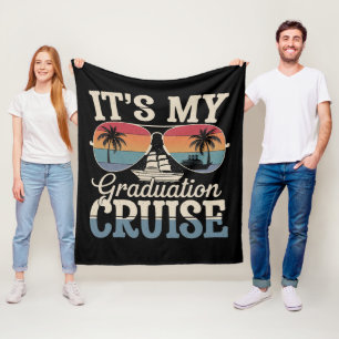 Es ist mein Abschlusskreuzfahrt Absolventen Reise Fleecedecke